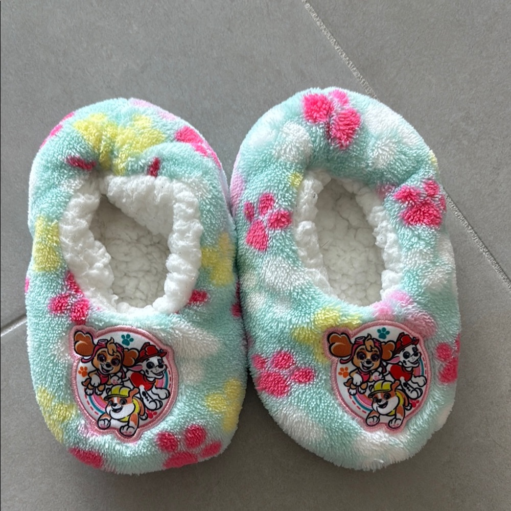 Colorful Paw Patrol Slippers